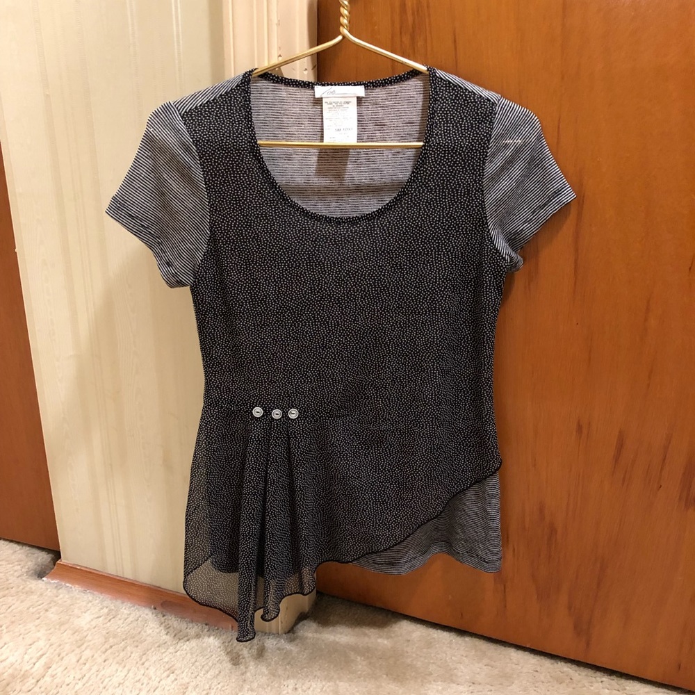 Zoe Size XS Black/White Top